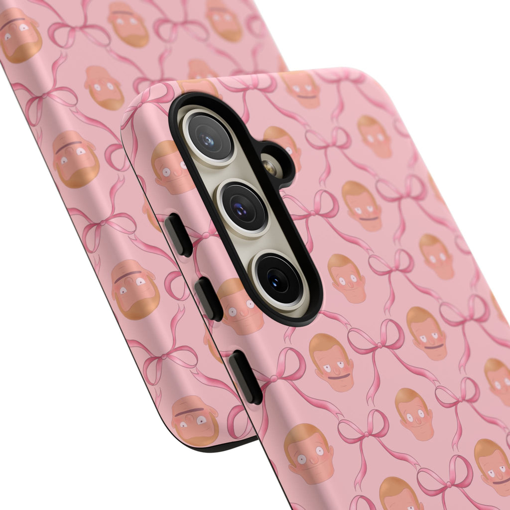 Bob's Burgers Inspired Regular Size Rudy Pink Coquette Tough Case for iPhone, Google, and Samsung