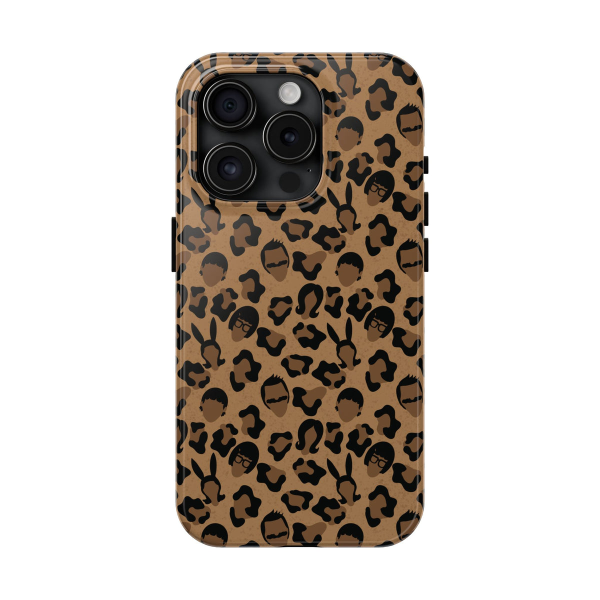 Leopard Print Belchers Phone Case (iPhone, Samsung) Not MagSafe!
