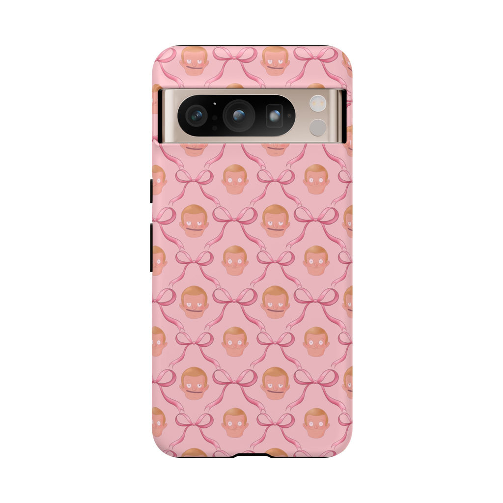 Bob's Burgers Inspired Regular Size Rudy Pink Coquette Tough Case for iPhone, Google, and Samsung