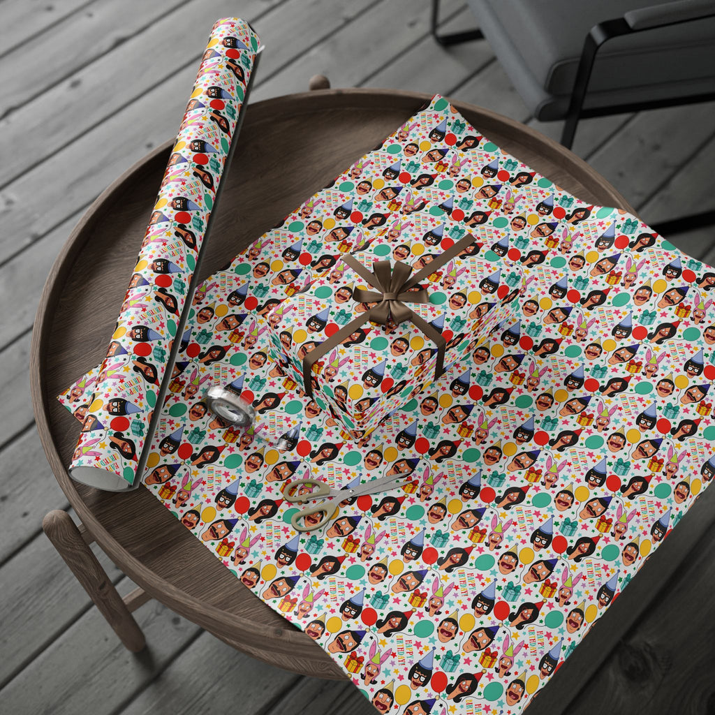 The Belcher's Birthday Gift Wrap