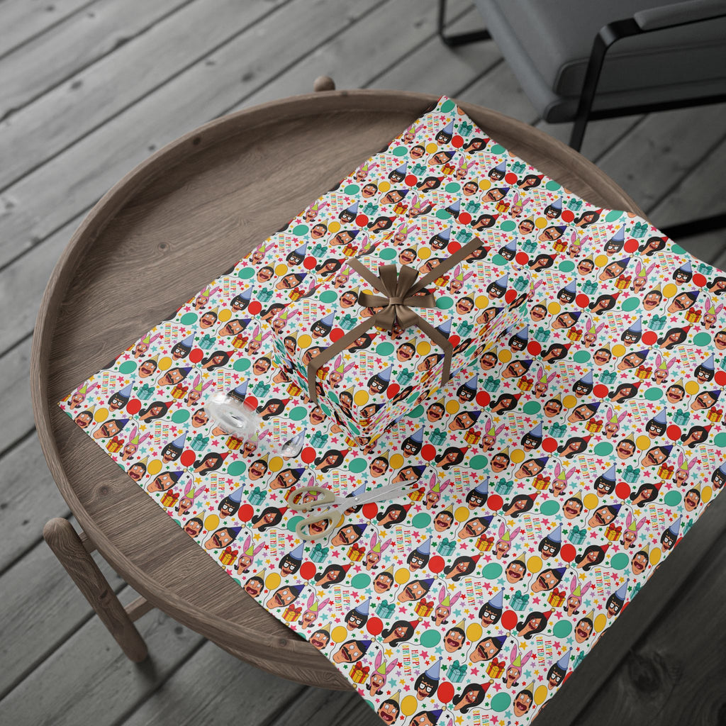 The Belcher's Birthday Gift Wrap