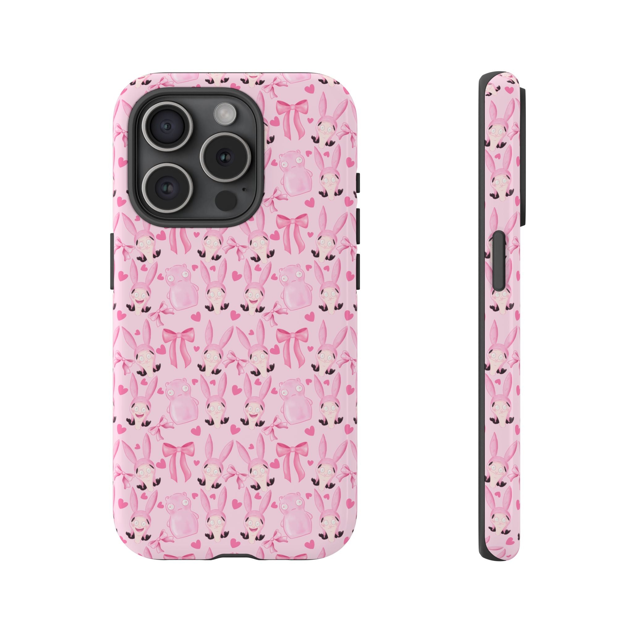Bob's Burgers Inspired Coquette Louise Tough Case for iPhone, Google, and Samsung