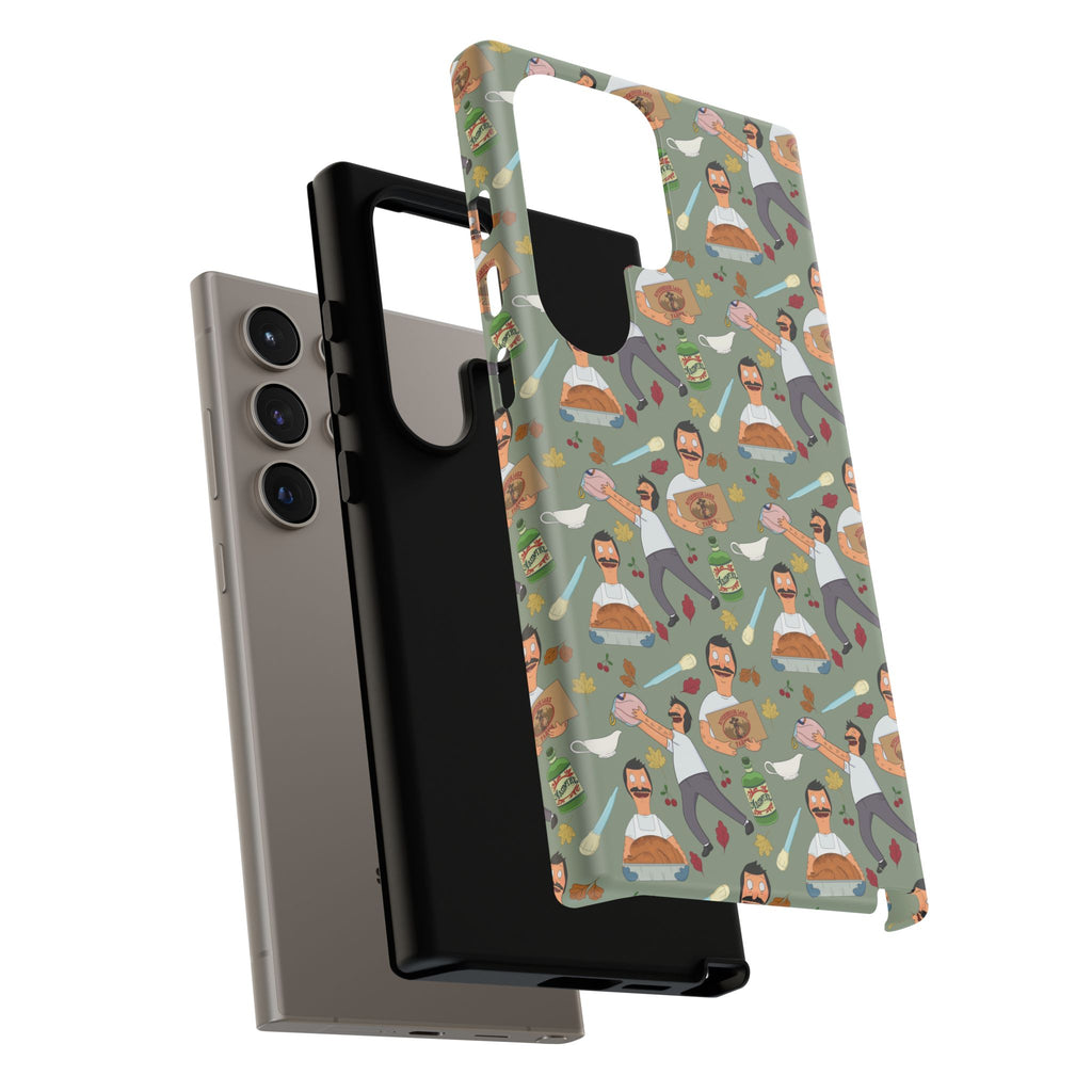 Bob's Burgers Inspired Thanksgiving Bob V1 Tough Case for iPhone, Samsung, and Google Phones