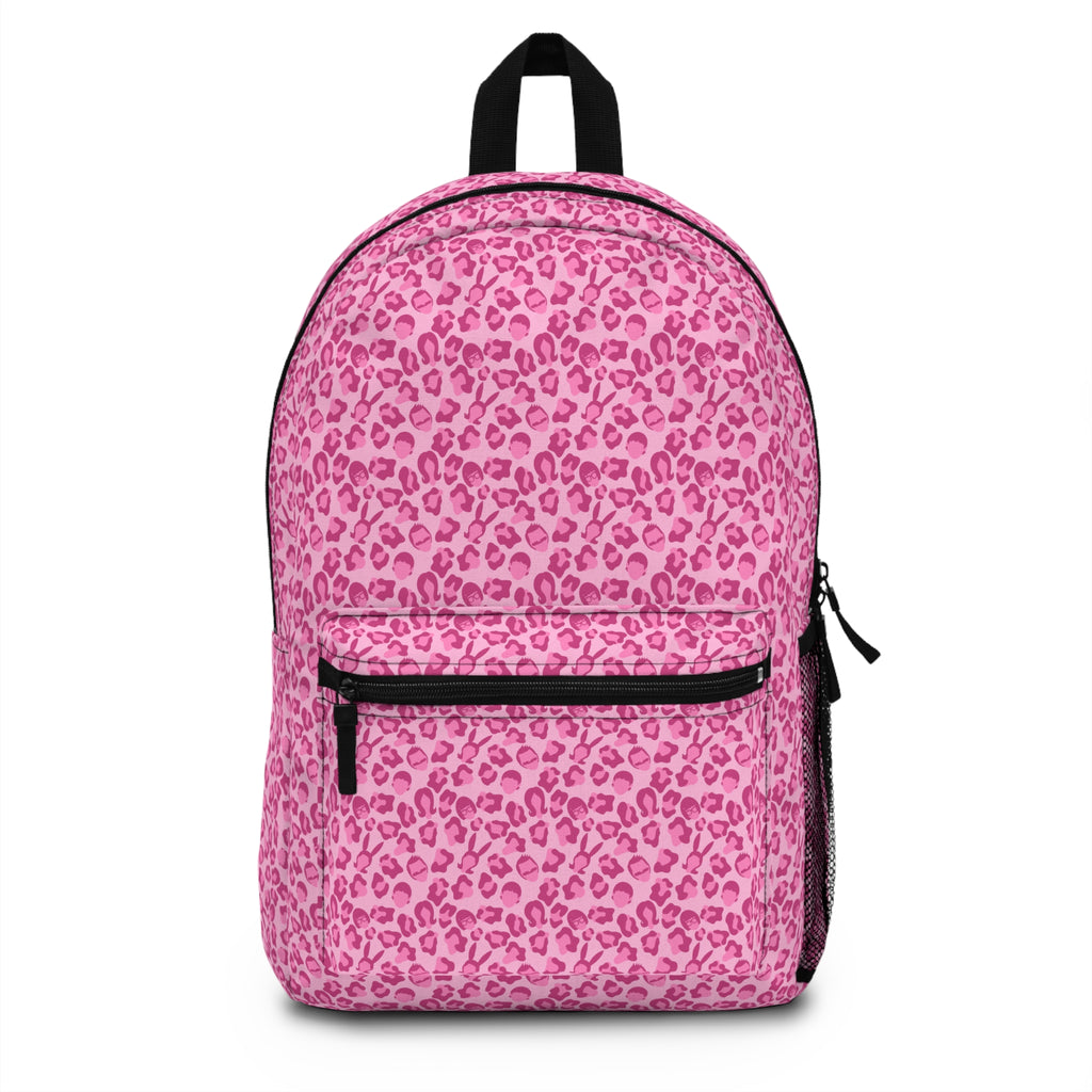 Pink Leopard Print Belchers Backpack