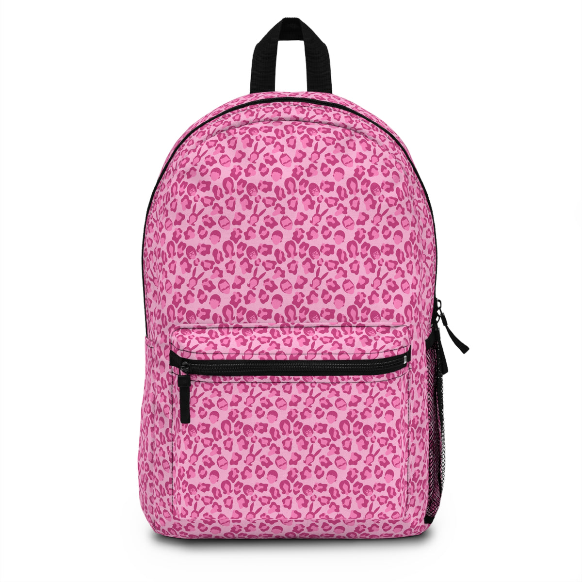 Pink Leopard Print Belchers Backpack