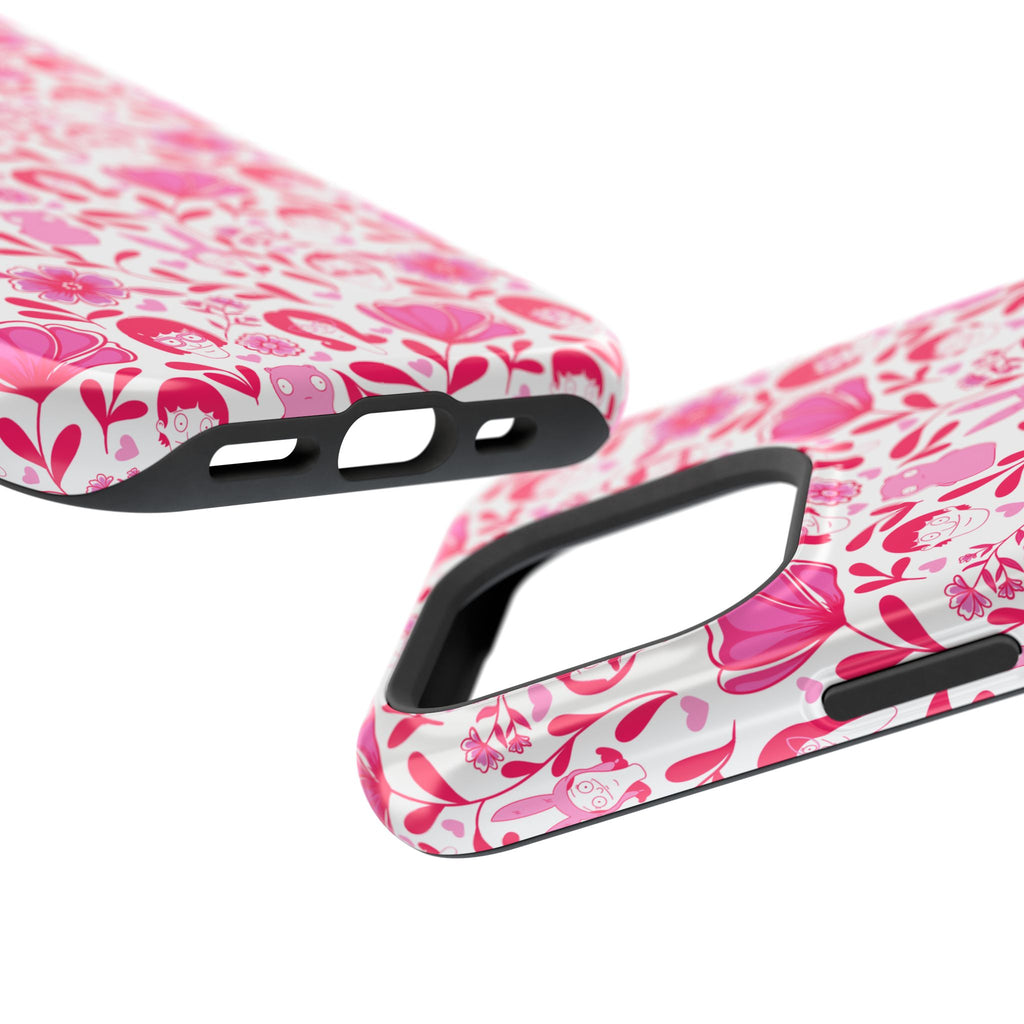 Belcher's Fine China iPhone Case V1 Pink – Magnetic Impact-Resistant