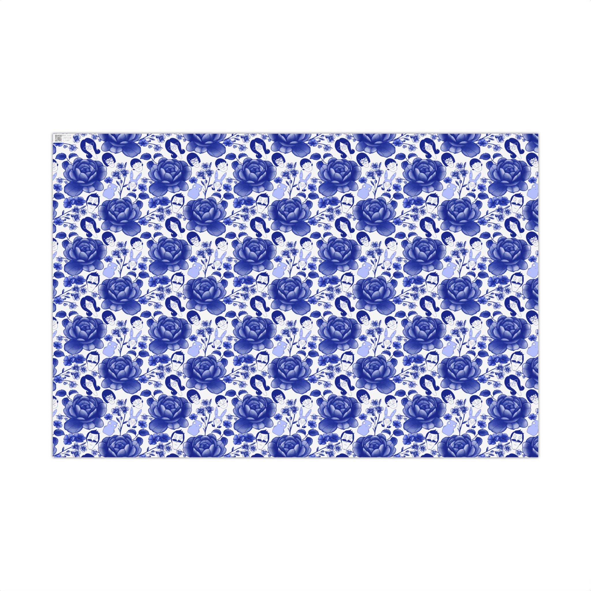 Belcher's Floral Fine China Wrapping Paper