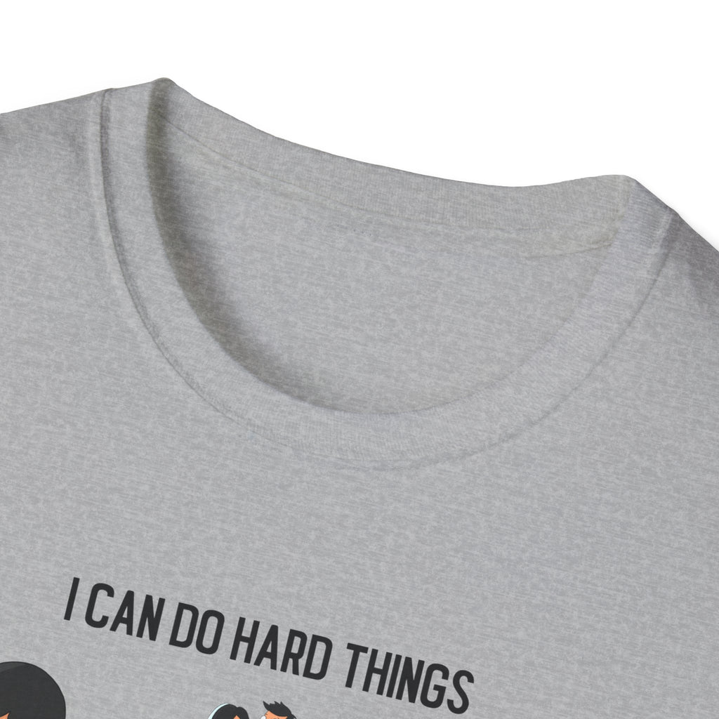 Bob's Burgers Inspired I Can Do Hard Things Unisex Softstyle T-Shirt