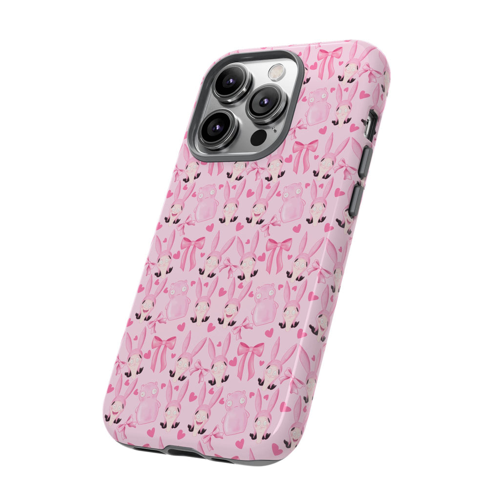 Bob's Burgers Inspired Coquette Louise Tough Case for iPhone, Google, and Samsung