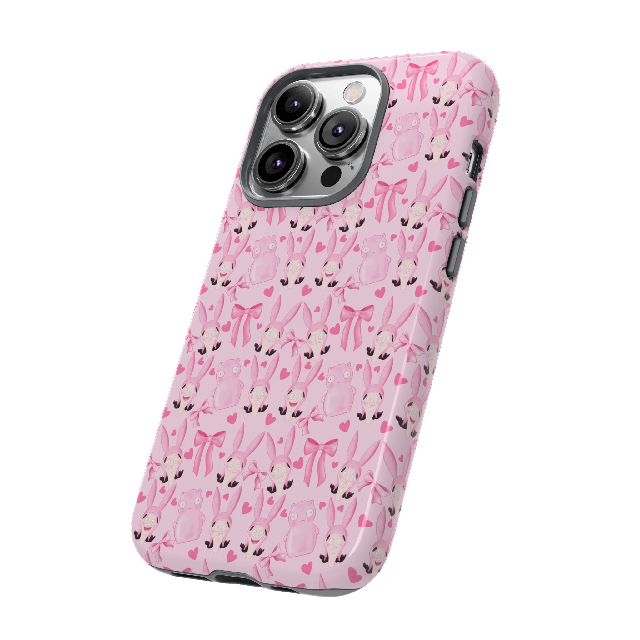 Bob's Burgers Inspired Coquette Louise Tough Case for iPhone, Google, and Samsung