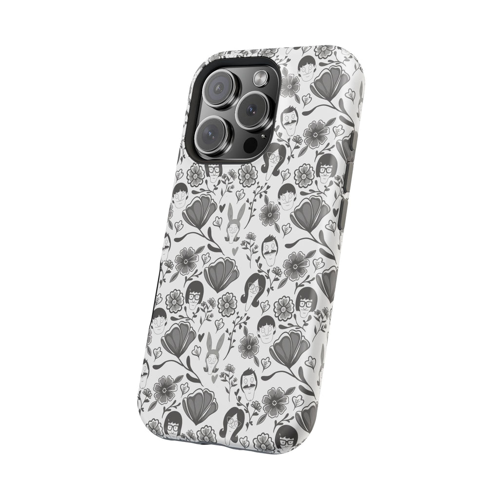 Belcher's Fine China iPhone Case V1 Monochrome – Magnetic Impact-Resistant