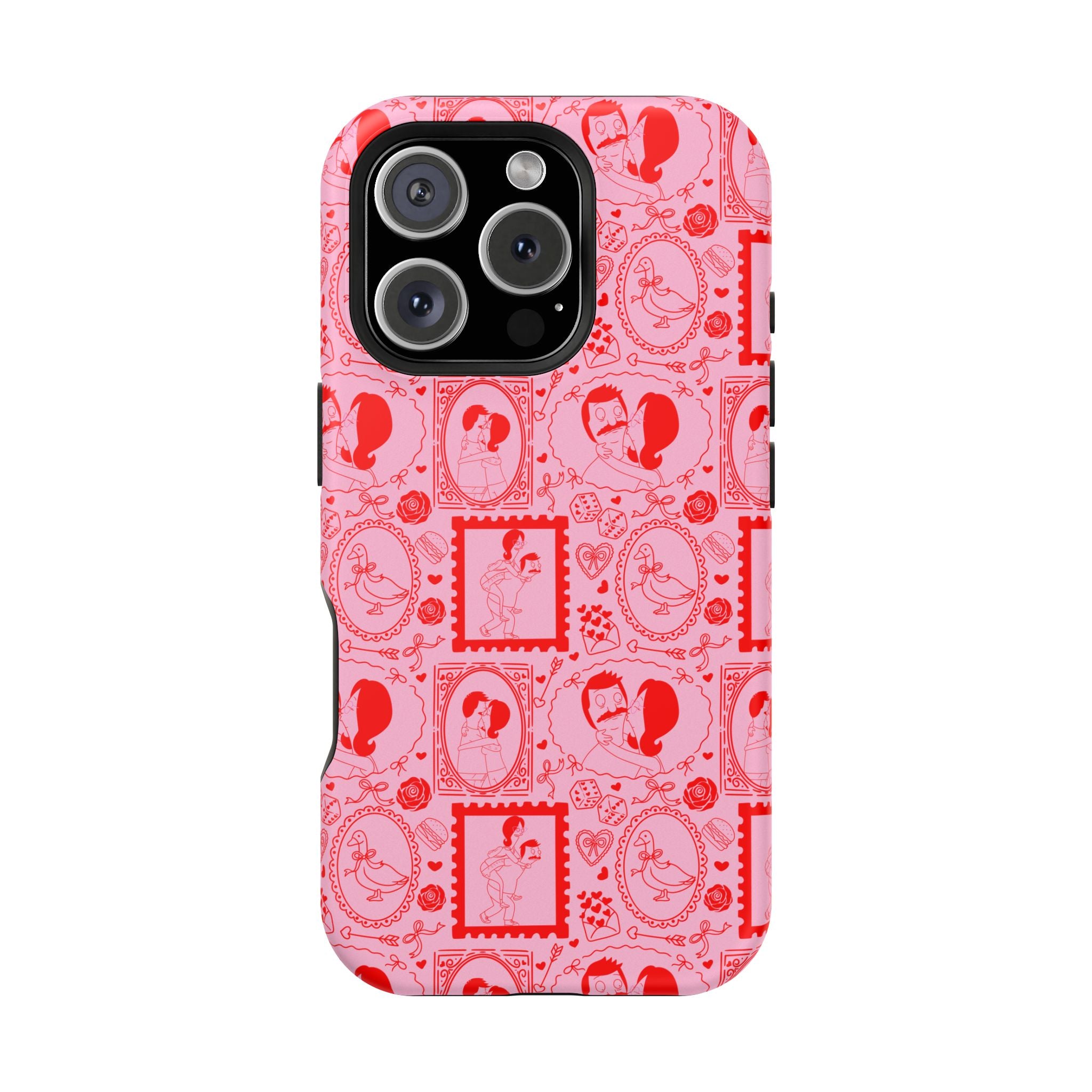 Linda & Bob Valentine's iPhone Case – Magnetic Impact-Resistant PINK