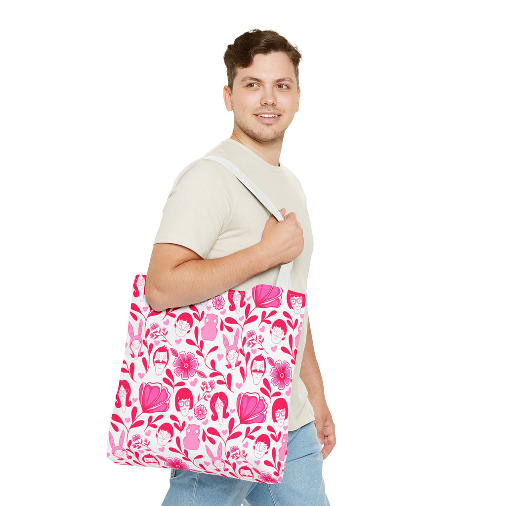 Pink Belcher's Fine China Tote Bag