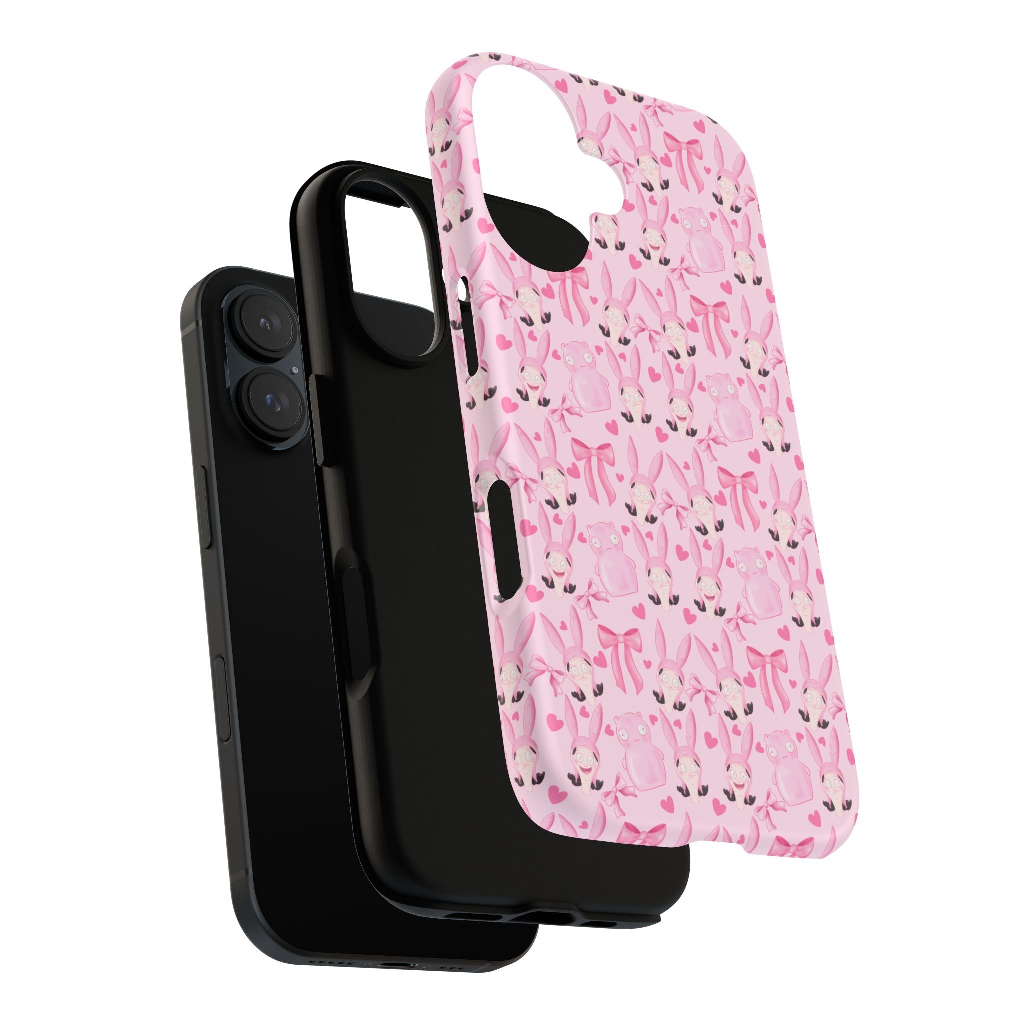 Bob's Burgers Inspired Coquette Louise Tough Case for iPhone, Google, and Samsung