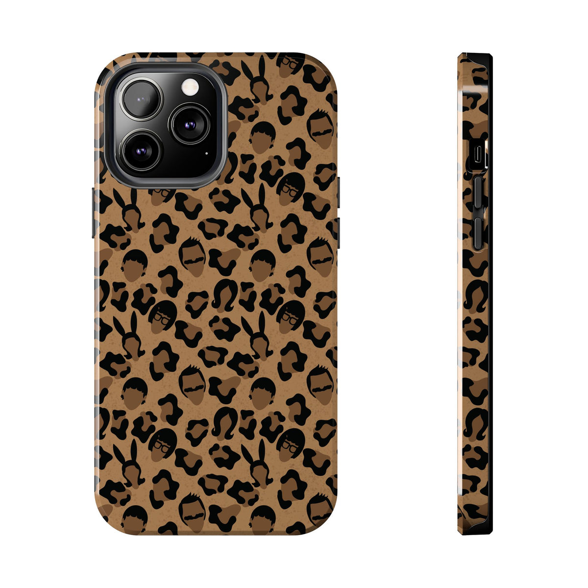 Leopard Print Belchers Phone Case (iPhone, Samsung) Not MagSafe!