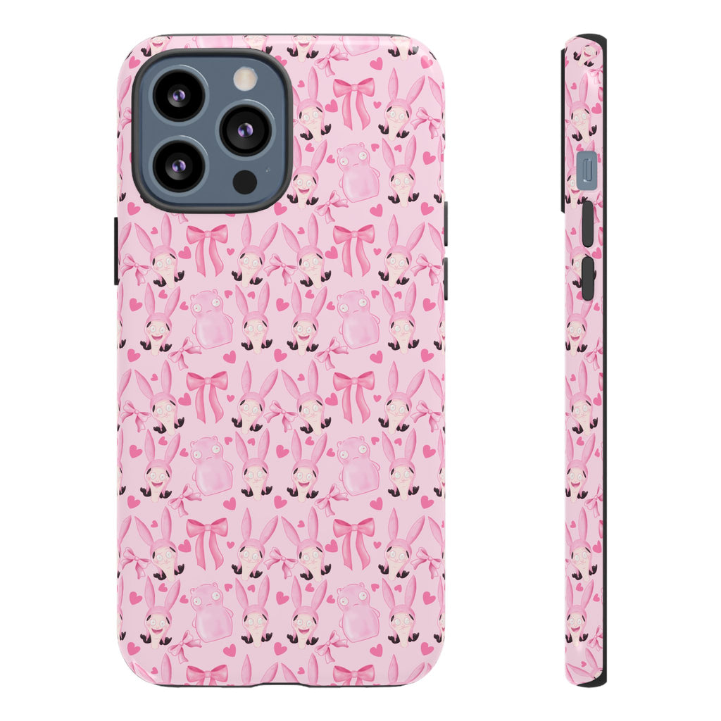 Bob's Burgers Inspired Coquette Louise Tough Case for iPhone, Google, and Samsung