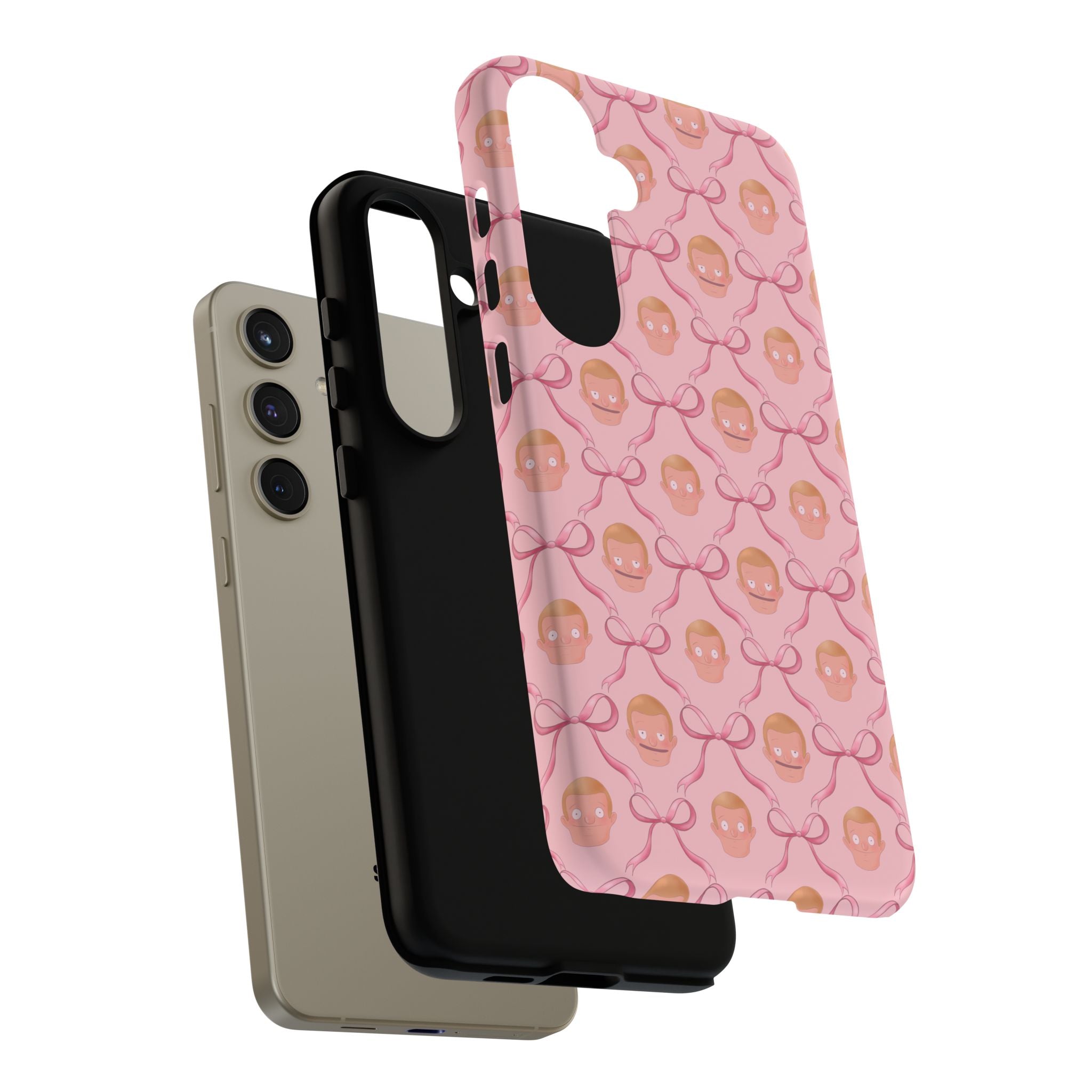 Bob's Burgers Inspired Regular Size Rudy Pink Coquette Tough Case for iPhone, Google, and Samsung