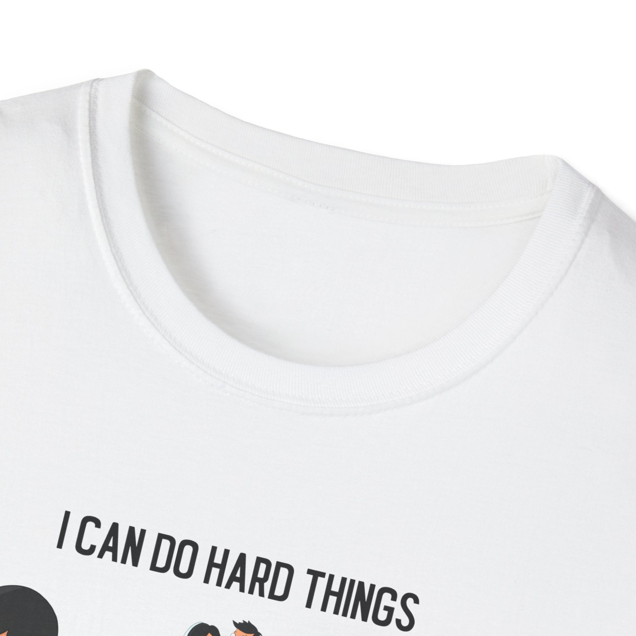 Bob's Burgers Inspired I Can Do Hard Things Unisex Softstyle T-Shirt