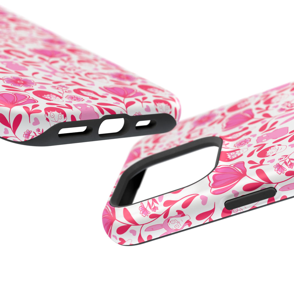 Belcher's Fine China iPhone Case V1 Pink – Magnetic Impact-Resistant