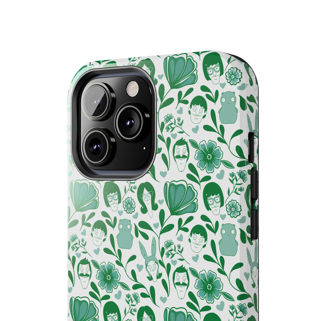 Belcher's Green Fine China Tough Phone Case (iPhone, Samsung) Not MagSafe!