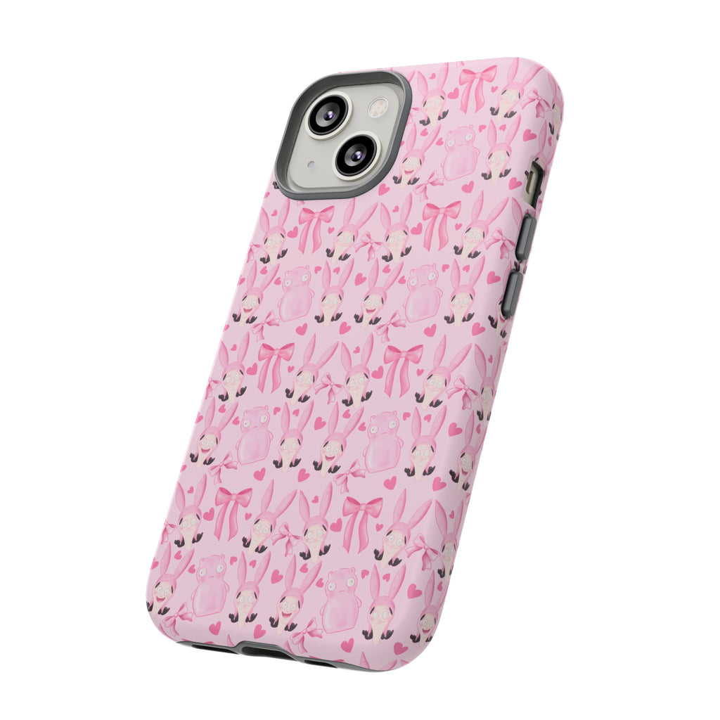 Bob's Burgers Inspired Coquette Louise Tough Case for iPhone, Google, and Samsung
