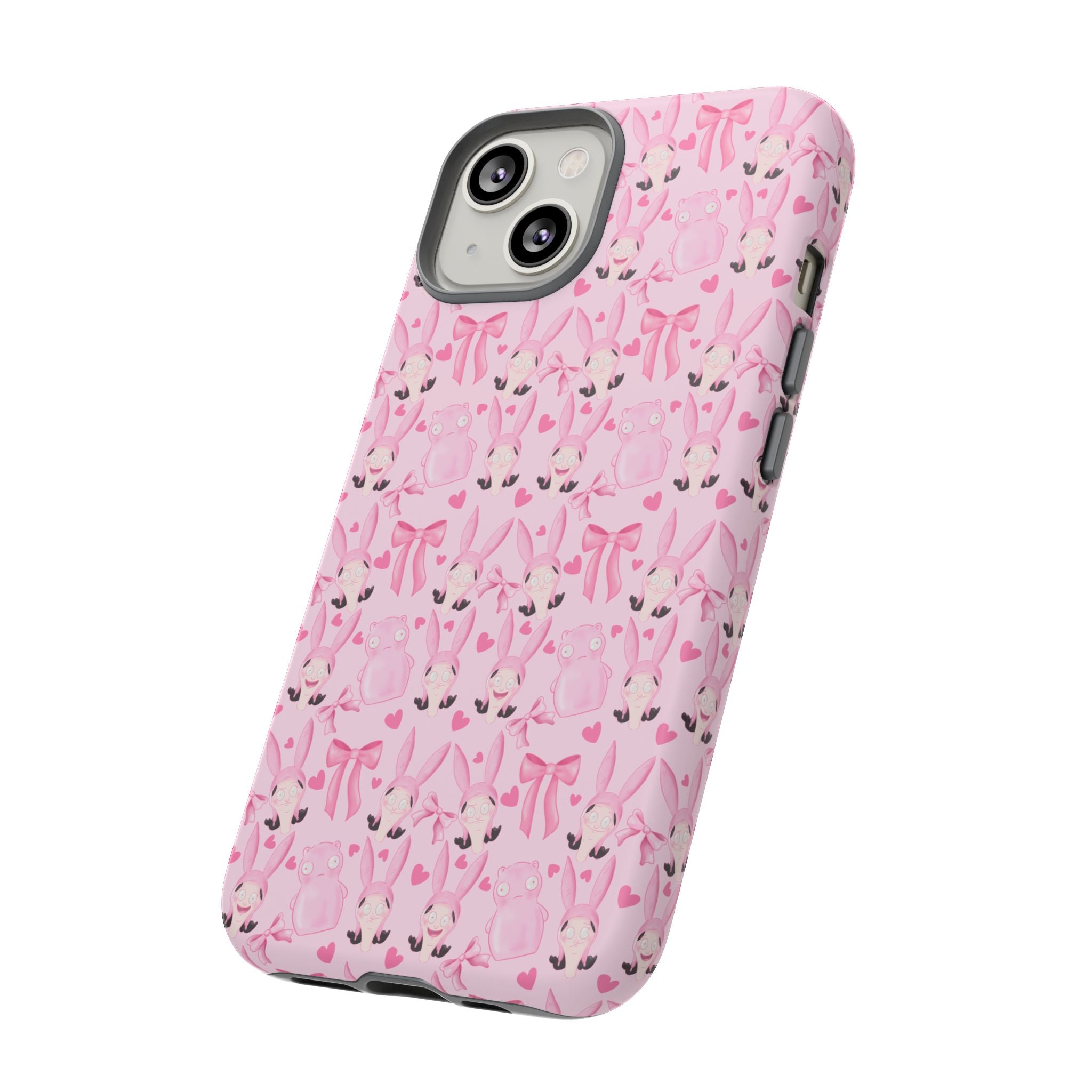 Bob's Burgers Inspired Coquette Louise Tough Case for iPhone, Google, and Samsung