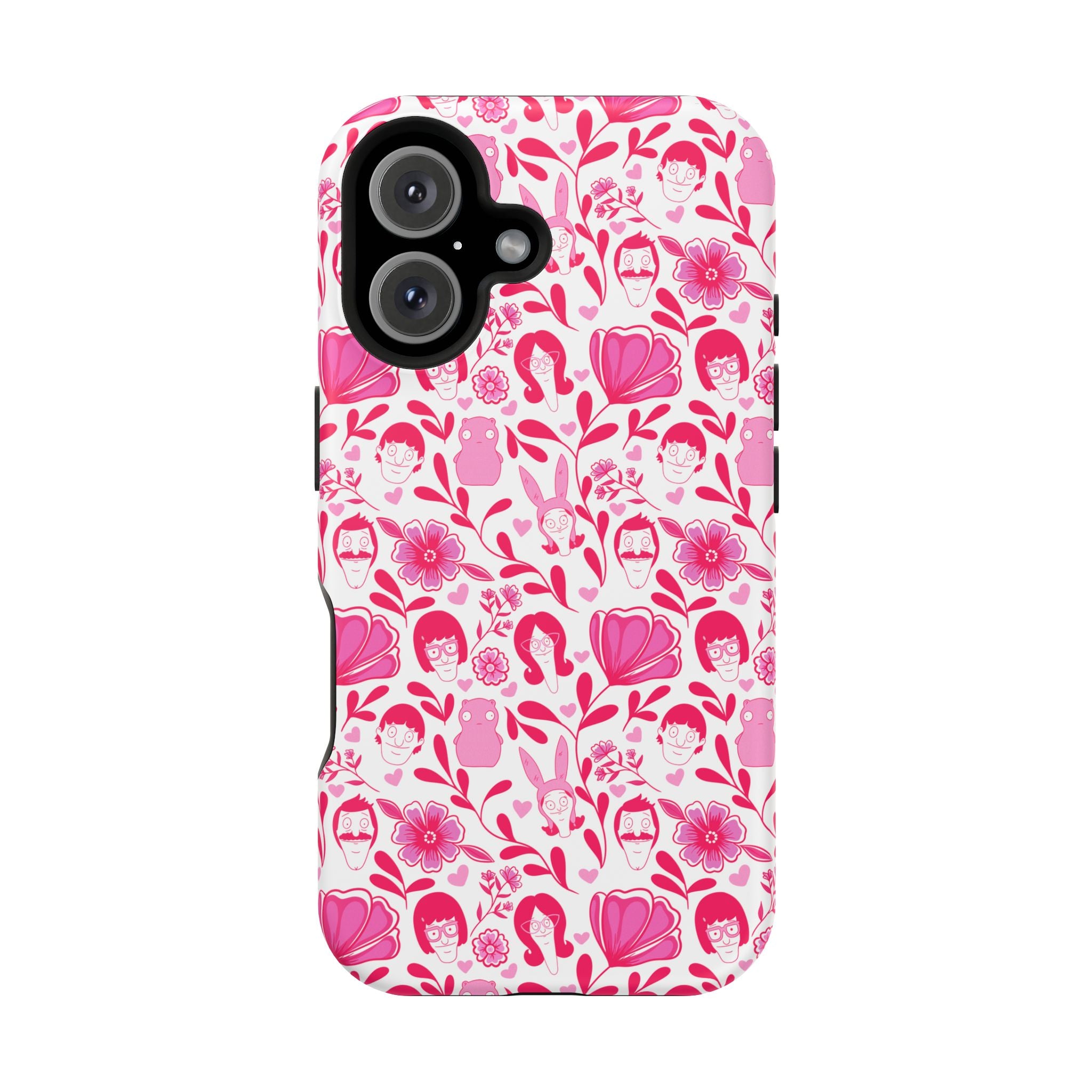 Belcher's Fine China iPhone Case V1 Pink – Magnetic Impact-Resistant