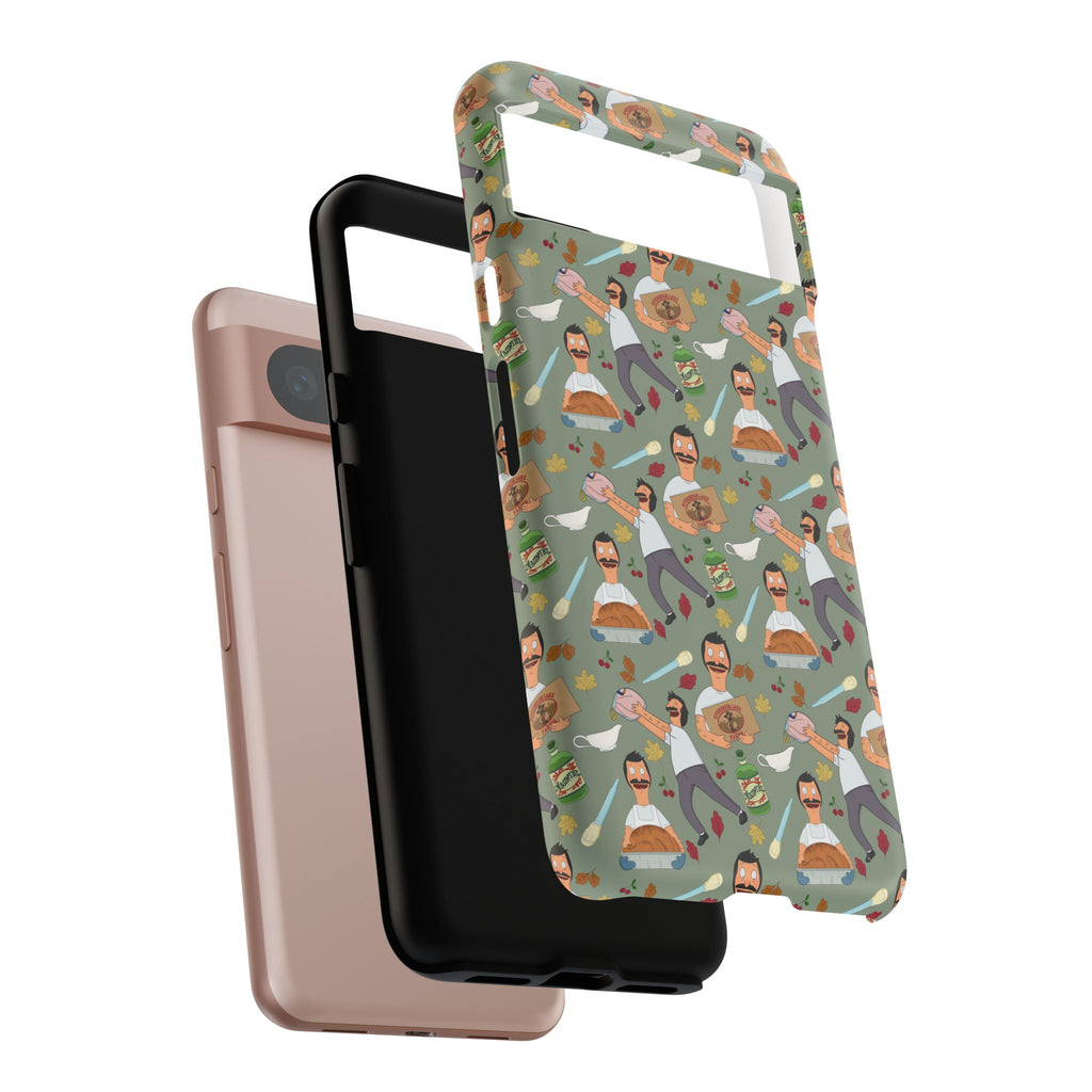 Bob's Burgers Inspired Thanksgiving Bob V1 Tough Case for iPhone, Samsung, and Google Phones