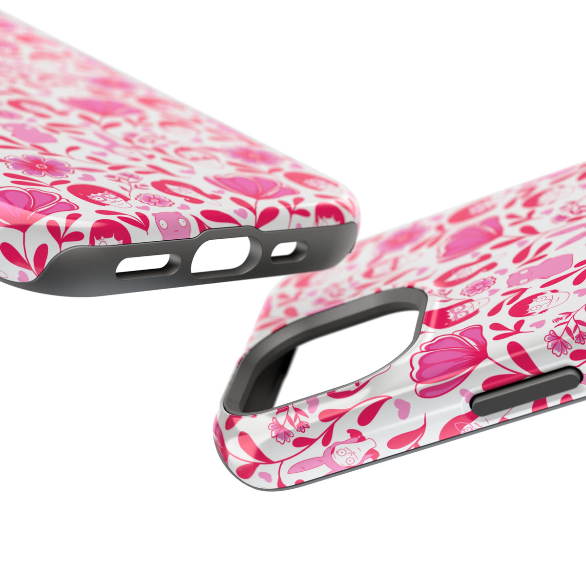 Belcher's Fine China iPhone Case V1 Pink – Magnetic Impact-Resistant