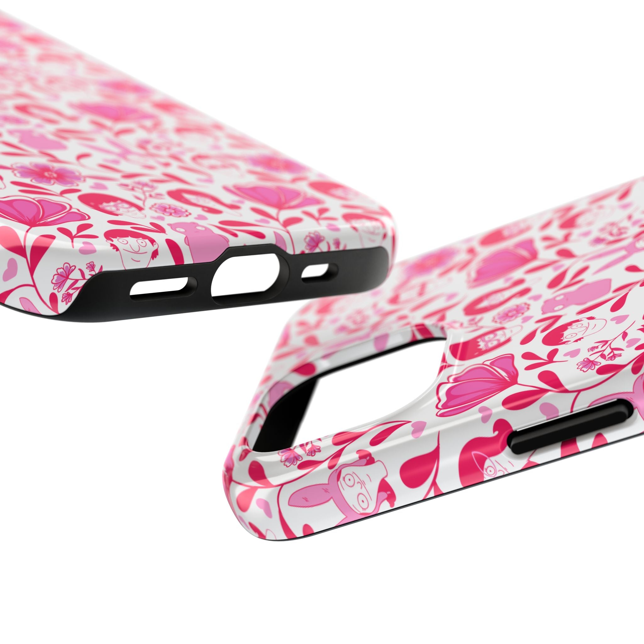 Belcher's Pink Fine China Tough Phone Case (iPhone, Samsung) Not MagSafe!