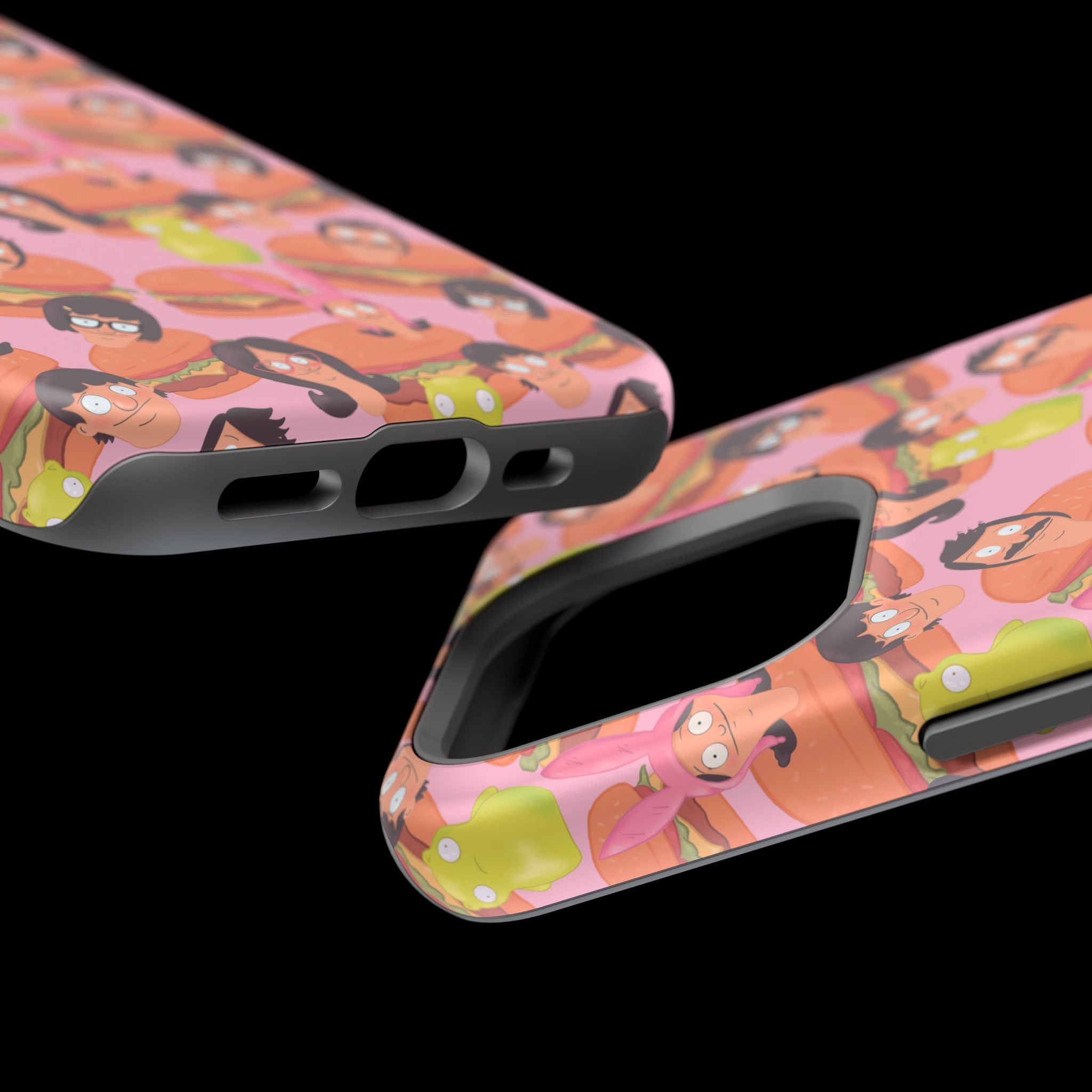 Belcher's Burger Time - Pink Magnetic Impact-Resistant iPhone Case