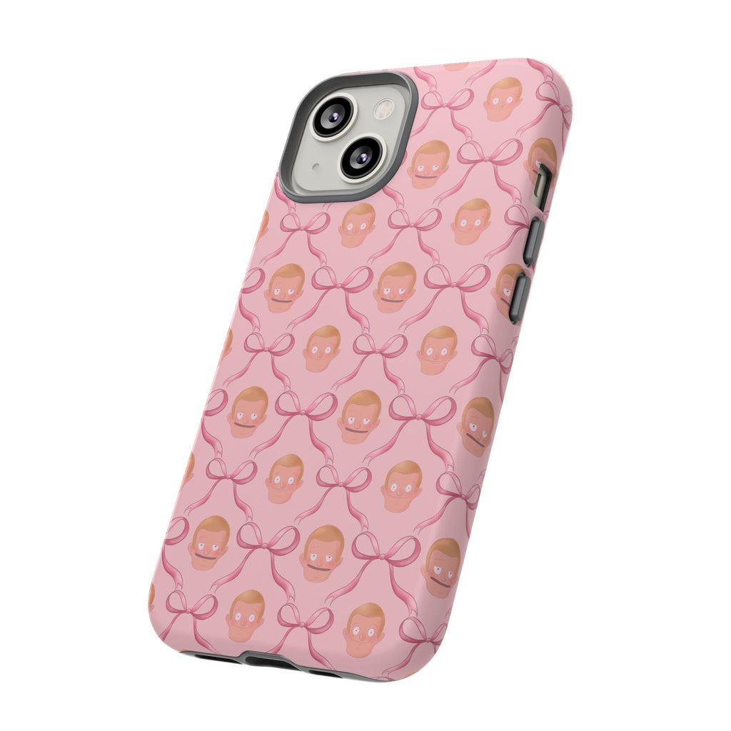 Bob's Burgers Inspired Regular Size Rudy Pink Coquette Tough Case for iPhone, Google, and Samsung