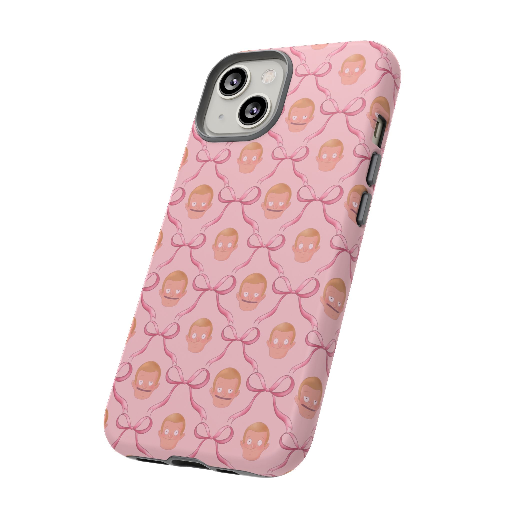 Bob's Burgers Inspired Regular Size Rudy Pink Coquette Tough Case for iPhone, Google, and Samsung
