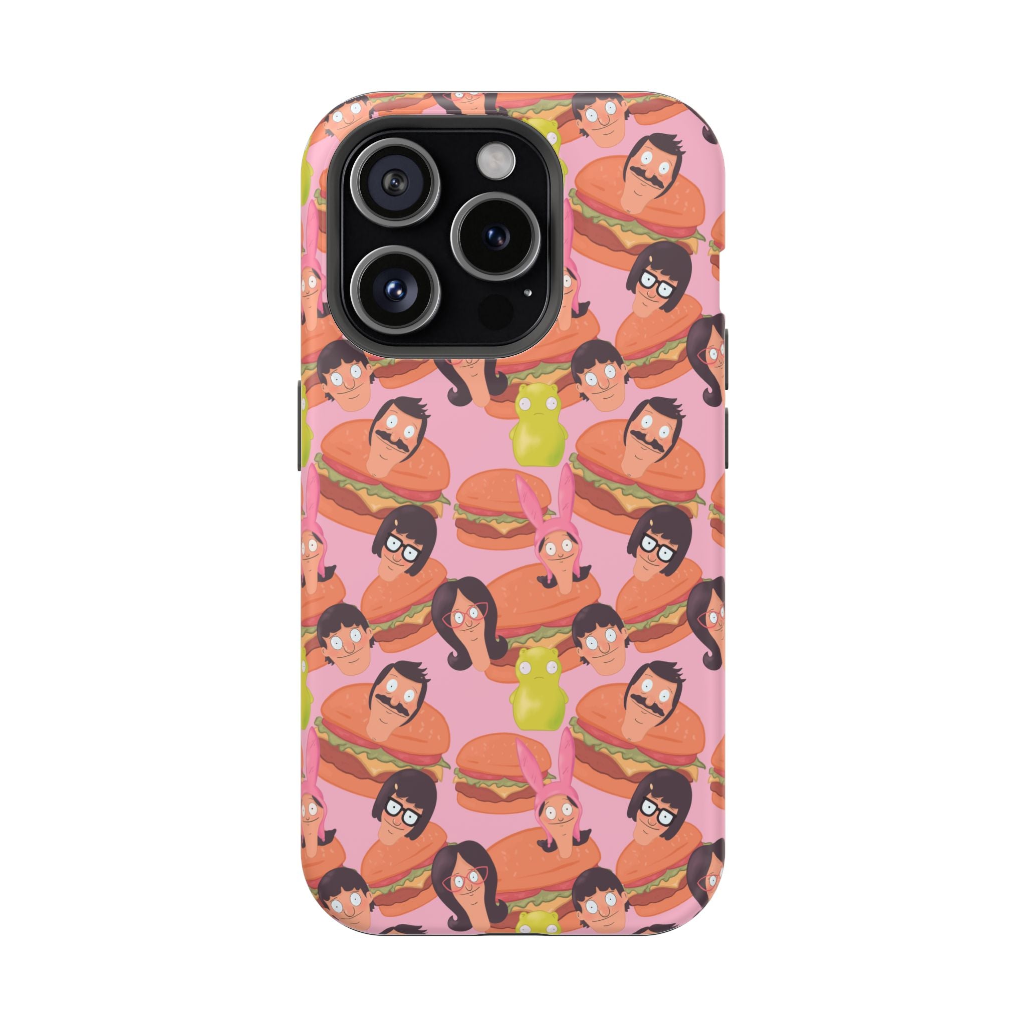 Belcher's Burger Time - Pink Magnetic Impact-Resistant iPhone Case