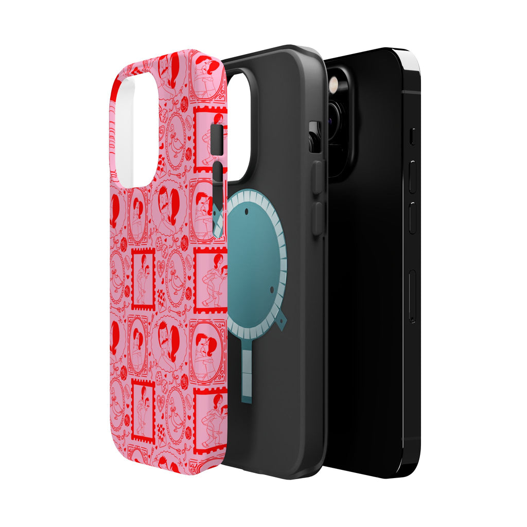 Linda & Bob Valentine's iPhone Case – Magnetic Impact-Resistant PINK