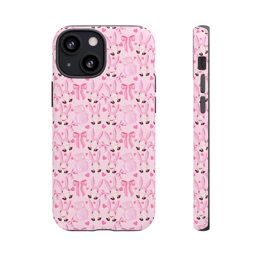 Bob's Burgers Inspired Coquette Louise Tough Case for iPhone, Google, and Samsung