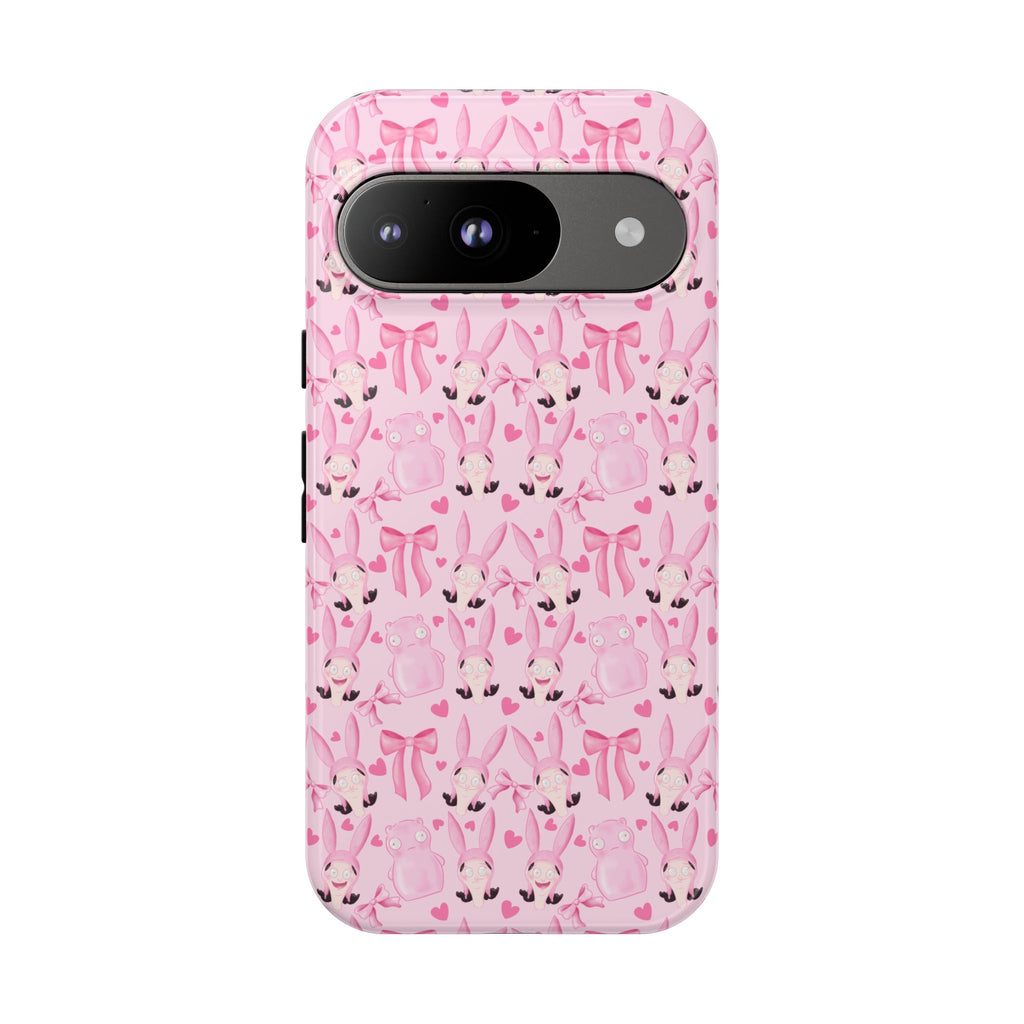 Bob's Burgers Inspired Coquette Louise Tough Case for iPhone, Google, and Samsung