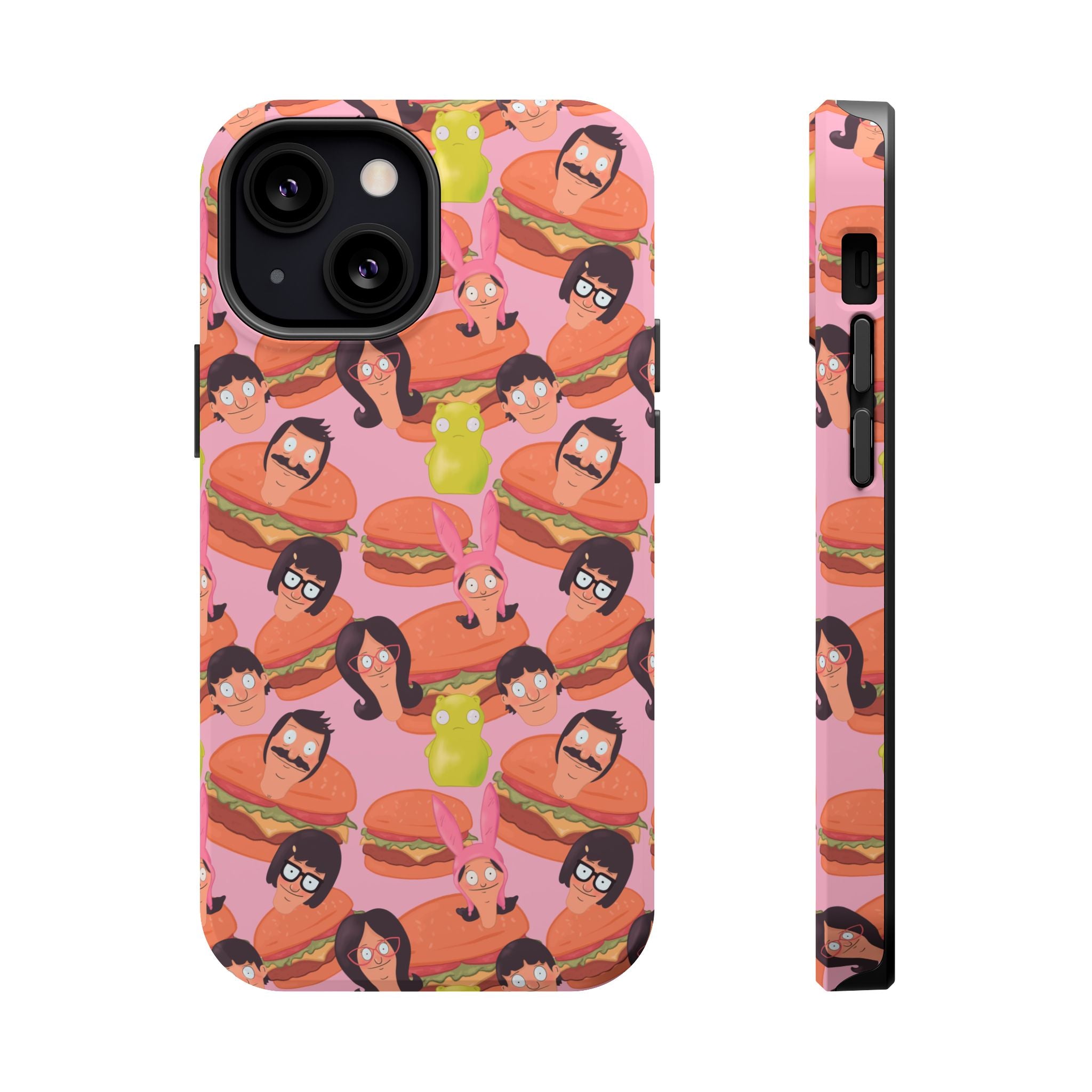 Belcher's Burger Time - Pink Magnetic Impact-Resistant iPhone Case