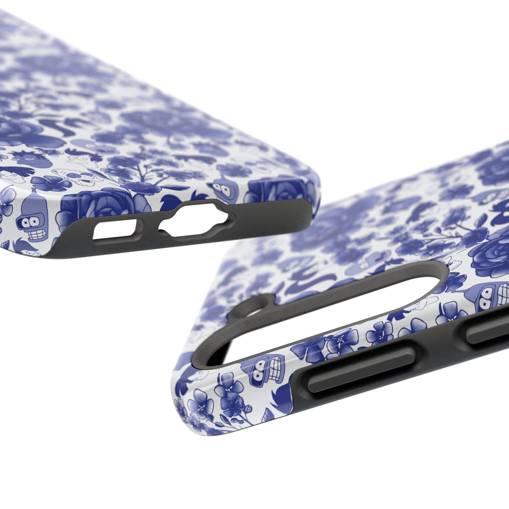 Futurama Inspired Fine China Tough Phone Case (iPhone, Samsung) Not MagSafe!