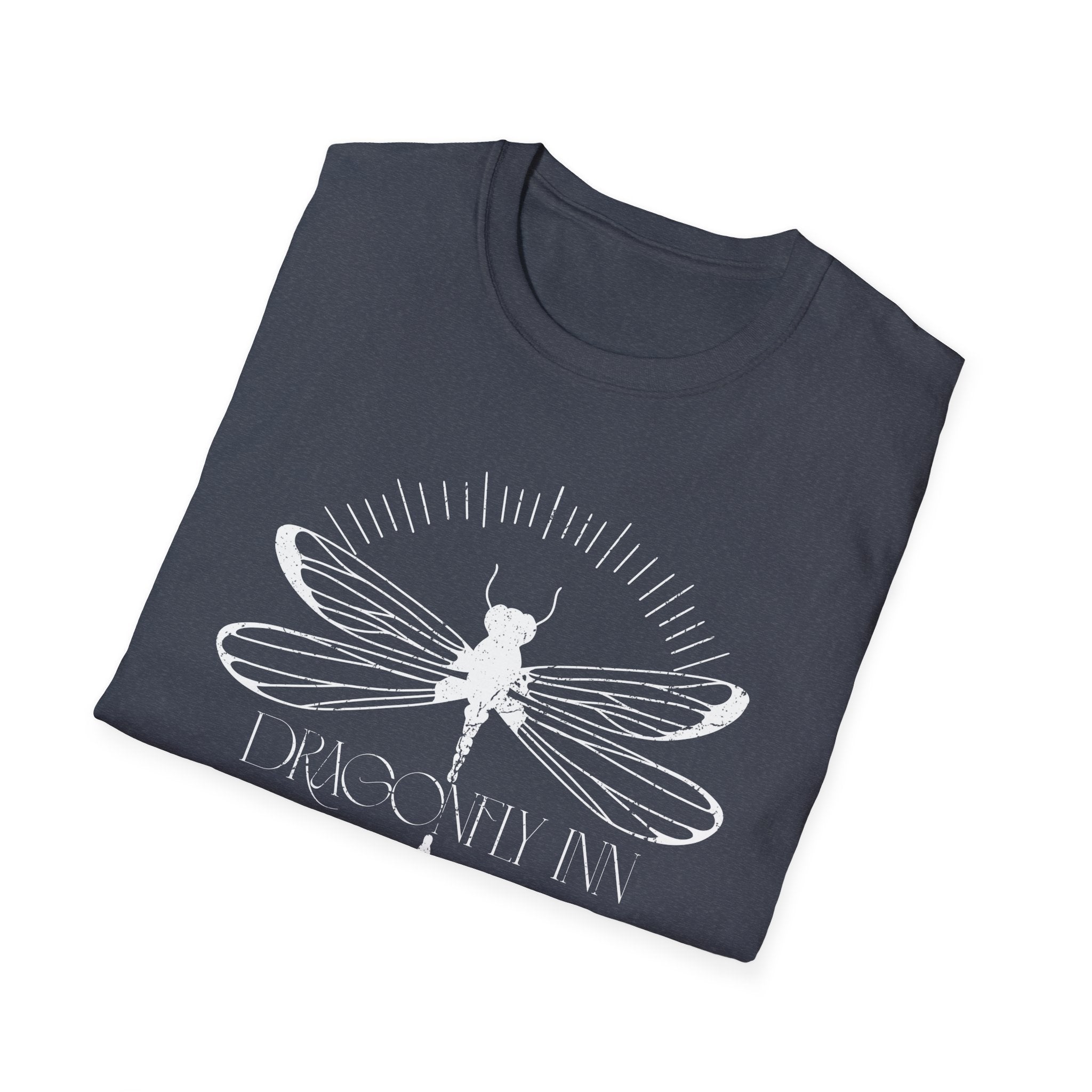Dragonfly Inn Inspired Graphic Unisex T-Shirt, Nature Lover Gift, Boho Tee, Summer Outfit, Casual Wear, Eco-Friendly Apparel