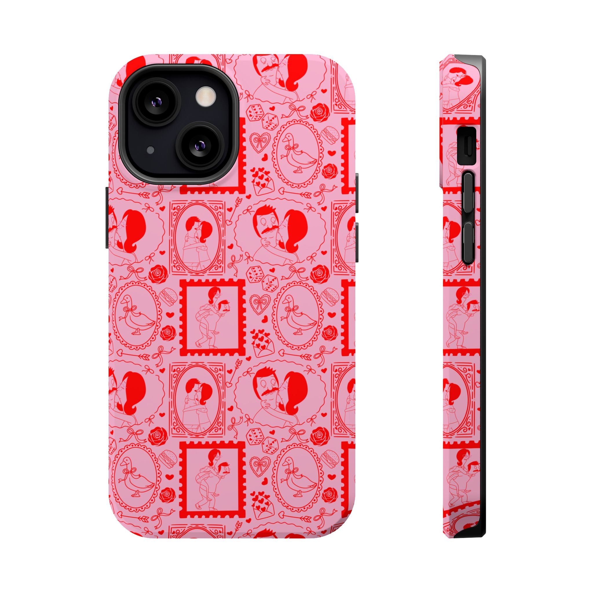 Linda & Bob Valentine's iPhone Case – Magnetic Impact-Resistant PINK