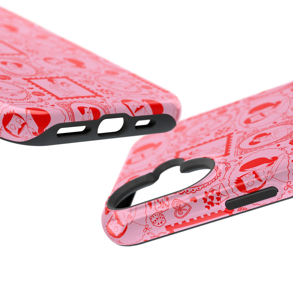 Linda & Bob Valentine's iPhone Case – Magnetic Impact-Resistant PINK