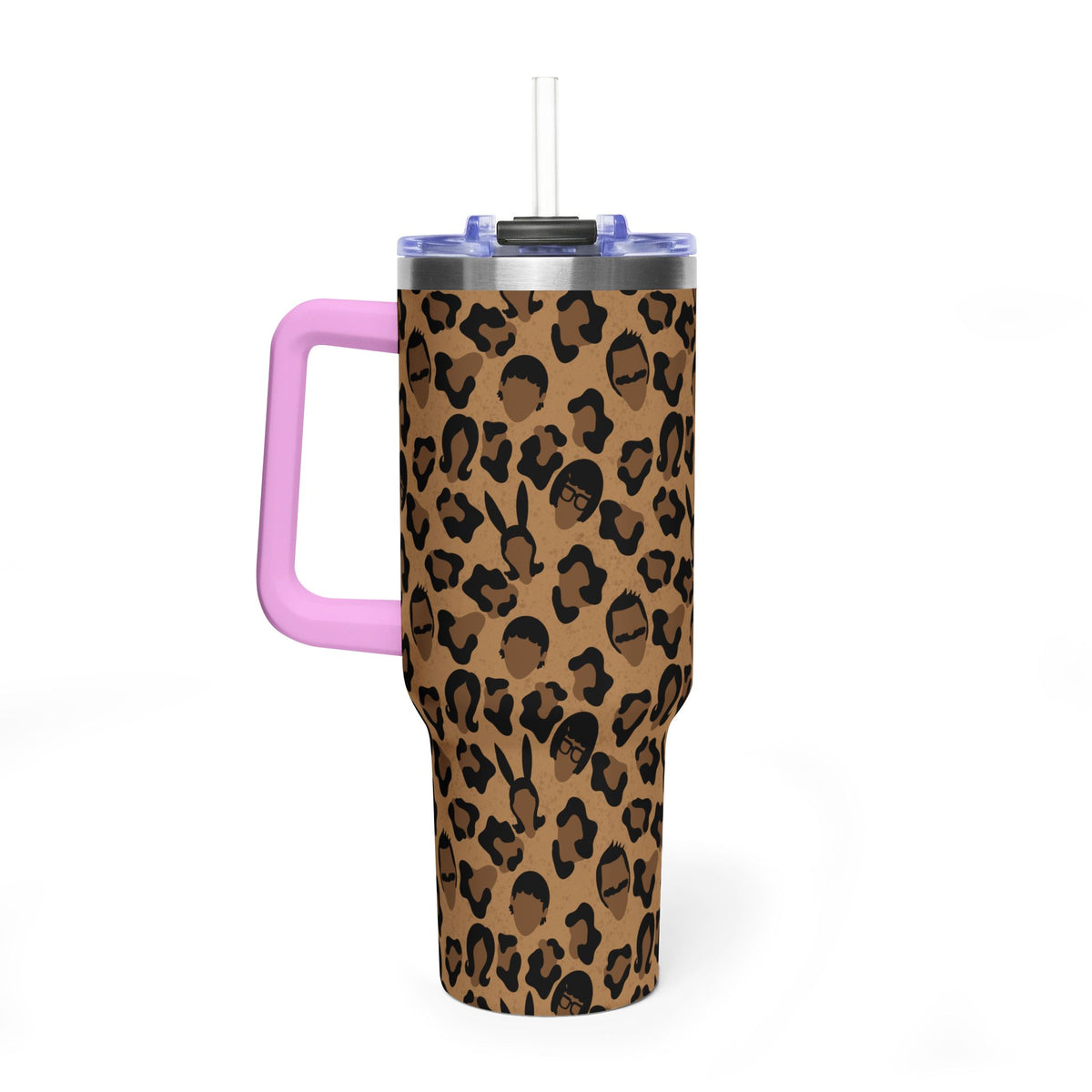 Leopard Print Belchers 40oz Tumbler