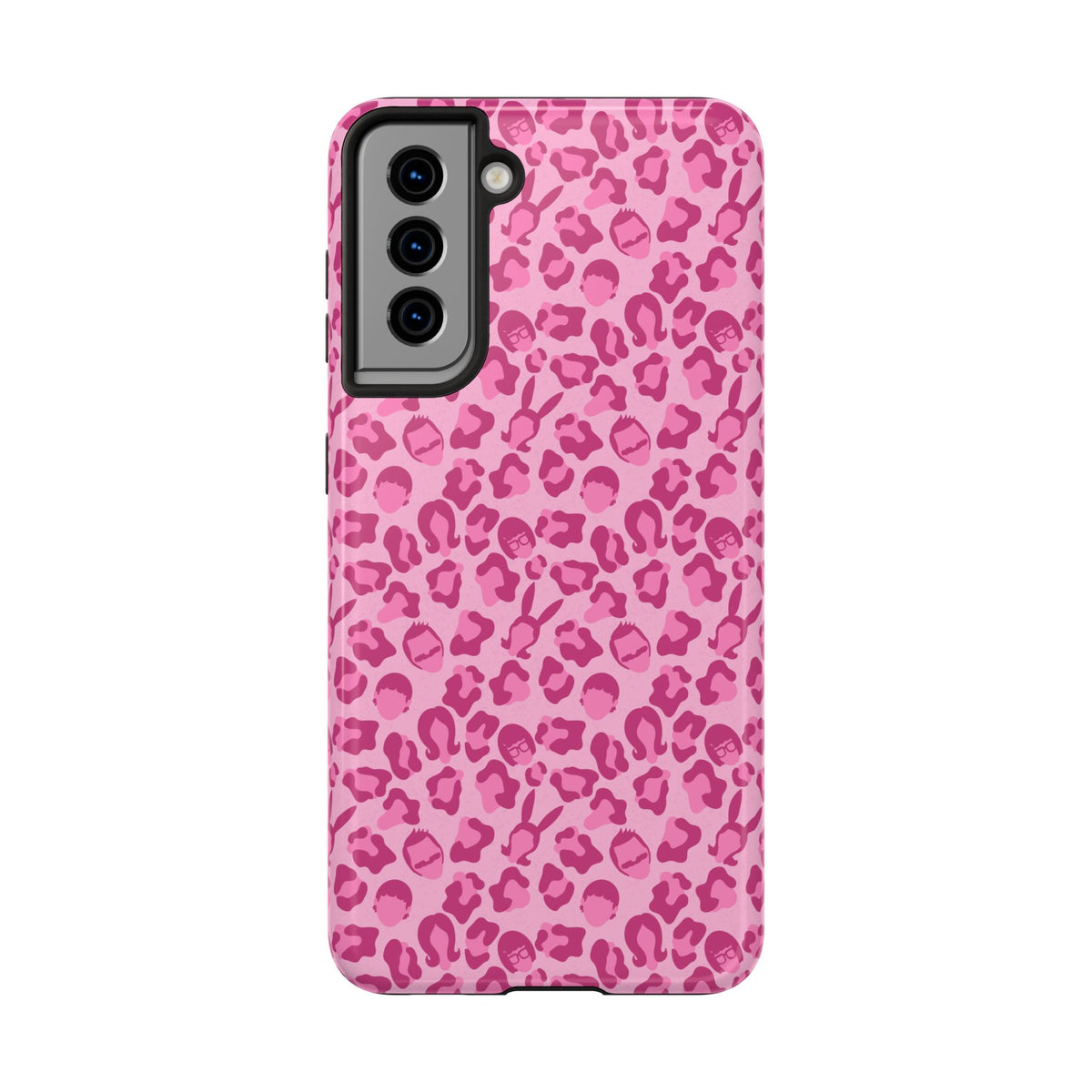 Pink Leopard Print Belchers Phone Case (iPhone, Samsung) Not MagSafe!