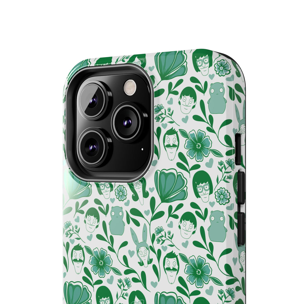 Belcher's Green Fine China Tough Phone Case (iPhone, Samsung) Not MagSafe!
