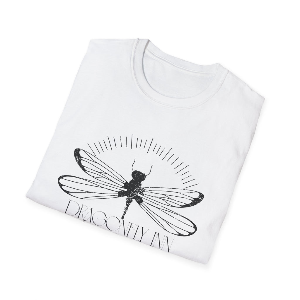 Dragonfly Inn Inspired Graphic Unisex T-Shirt, Nature Lover Gift, Boho Tee, Summer Outfit, Casual Wear, Eco-Friendly Apparel