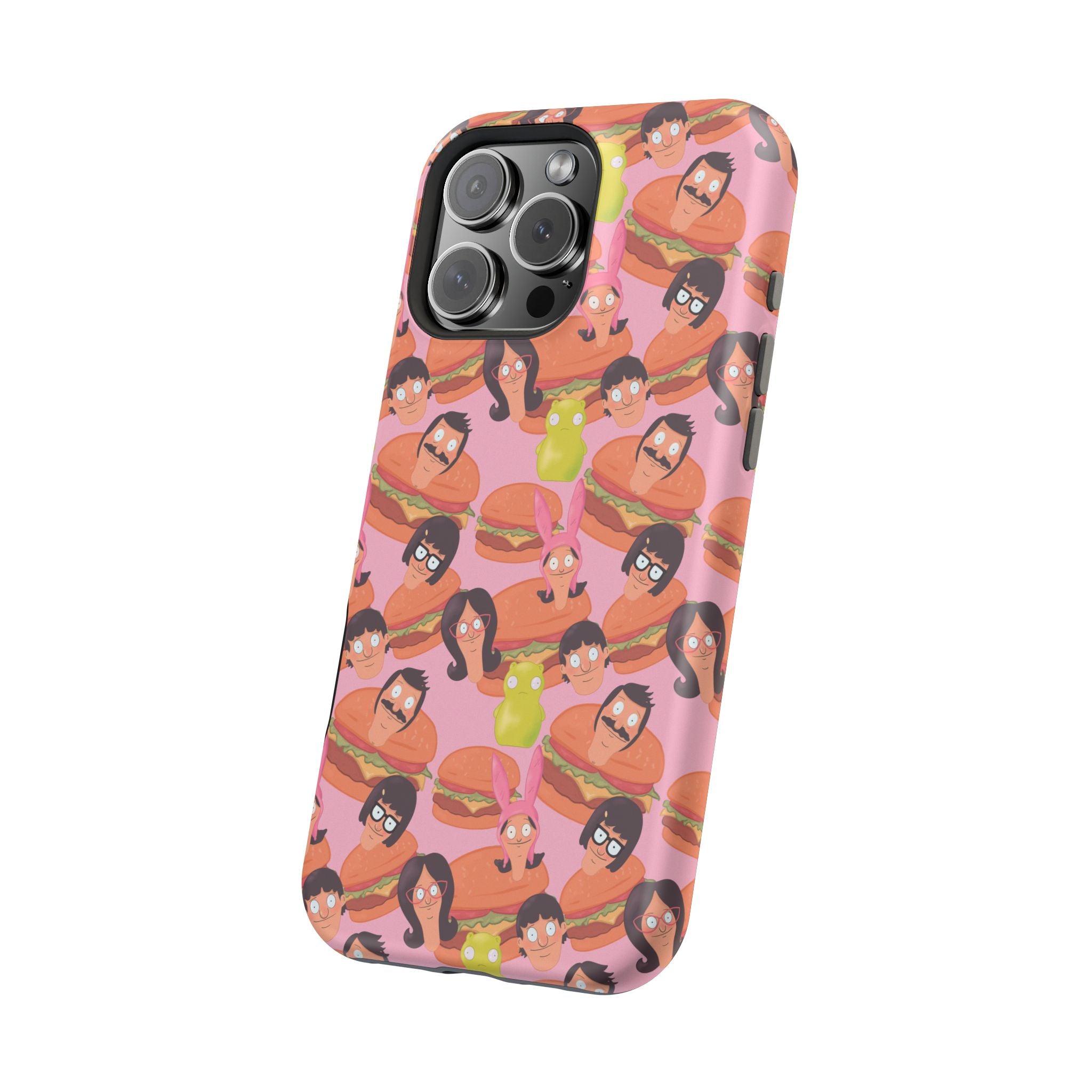 Belcher's Burger Time - Pink Magnetic Impact-Resistant iPhone Case