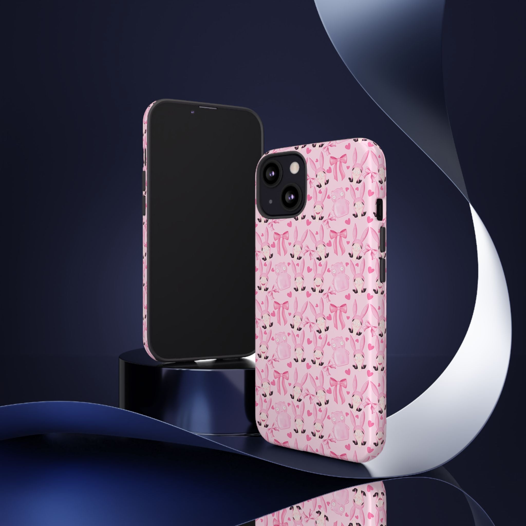 Bob's Burgers Inspired Coquette Louise Tough Case for iPhone, Google, and Samsung