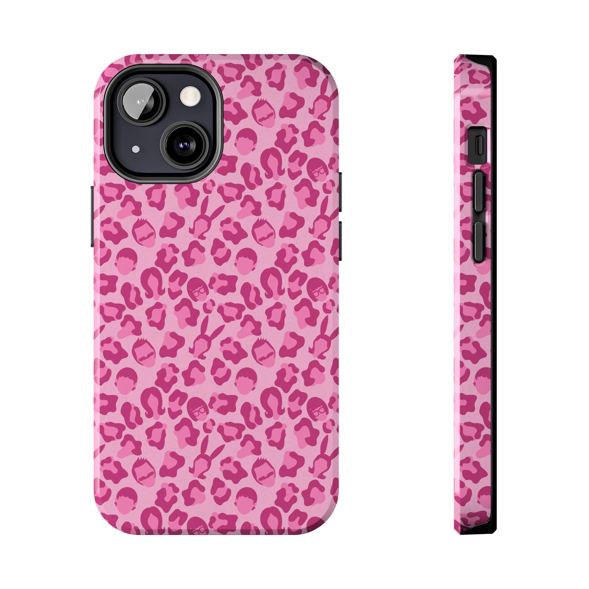 Pink Leopard Print Belchers Phone Case (iPhone, Samsung) Not MagSafe!