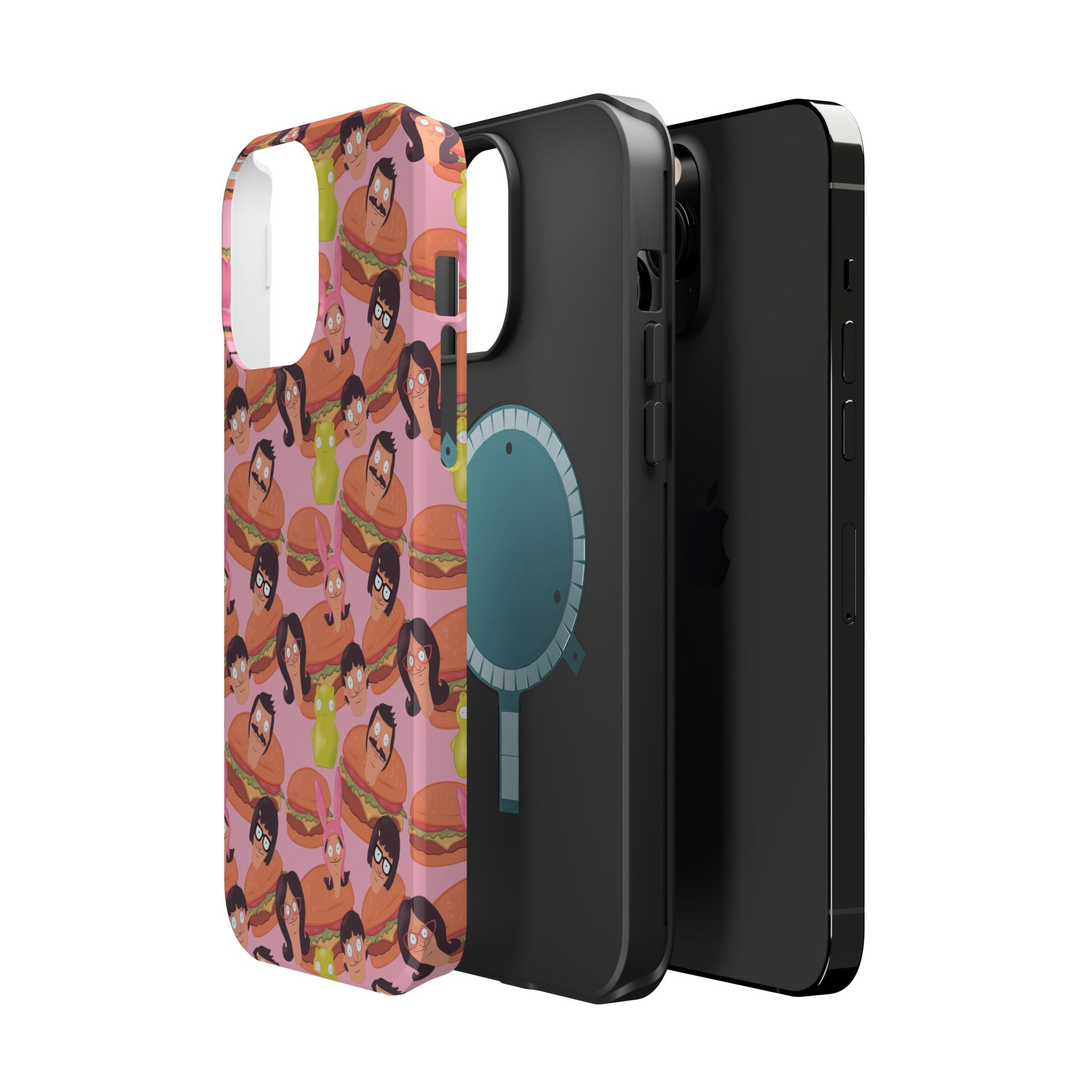 Belcher's Burger Time - Pink Magnetic Impact-Resistant iPhone Case